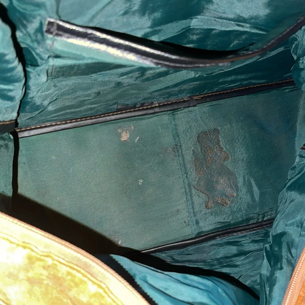 Vintage Brown Travel Bag AS IS